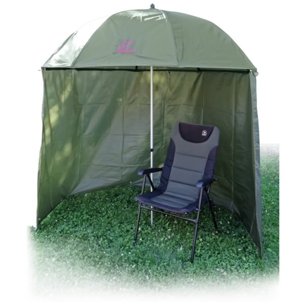 carp on zelt RED CARP Schirm mit Zelt 2,50 m – flexibler Schutz für jede Angelsessi