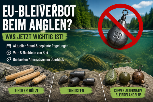 EU-Bleiverbot beim Angeln – Was bedeutet das für Angler und welche Alternativen gibt es?