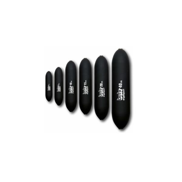 Innenlauf-Floater – 3 bis 40 g, schlanke Durchlaufpose für weite Würfe