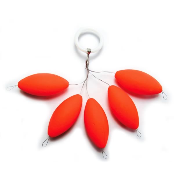 Forellensee-Pose – ovale Form, in 25 x 12 mm oder 20 x 8 mm