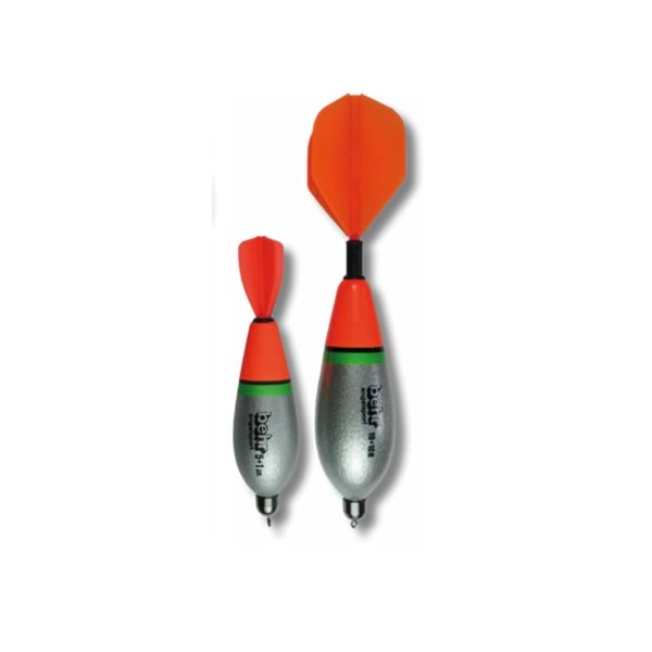 Vorbebleitete Forellenpose mit großem Segel & Knicklichthalter (Tragkraft 2+2 bis 10+2 g)