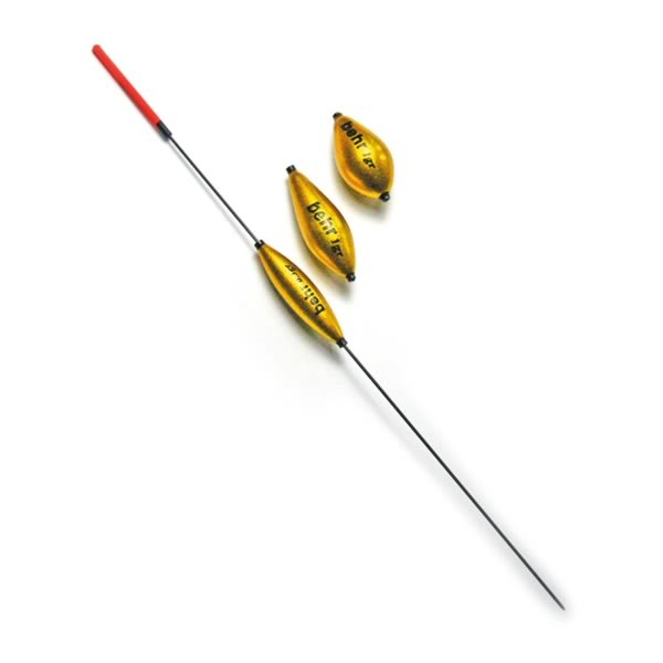 Behr Goldposen-Set – Carbon-Stab mit 3 austauschbaren Körpern (0,2–4 g)