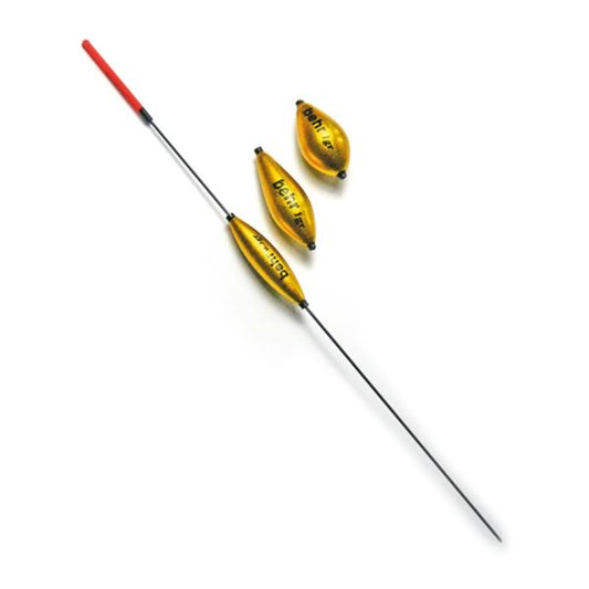 Behr Goldposen-Set – Carbon-Stab mit 3 austauschbaren Körpern (0,2–4 g)