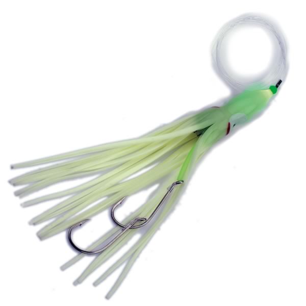 Octopus LED-Rig – Green Flash & MultiFlash | Leucht-Vorfächer für Meeresangeln