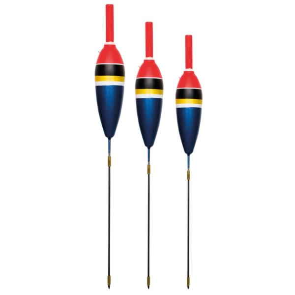 Balsaholz Knicklichtposen mit Auswechselantenne – Tragkraft 2 g, 4 g, 5 g & 6 g