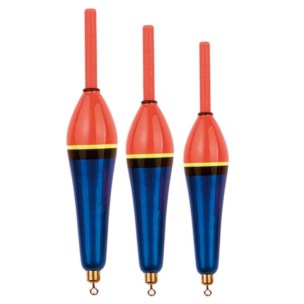 Spezialpose vorbebleit – Blue Metallic – Mit Auswechselantenne für Knicklicht – 6+2 g / 4+2 g / 3+2 g / 2+2 g