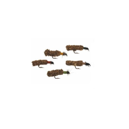 Caddis mit Röhrchen, Größe 10 – 12 Stück, verschiedene Farben