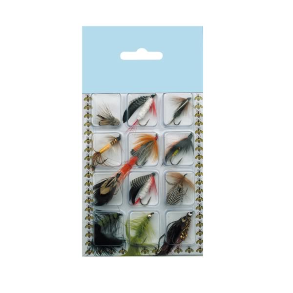 Streamer-Set 12 Stück – Fängige Streamer im praktischen Blisterset