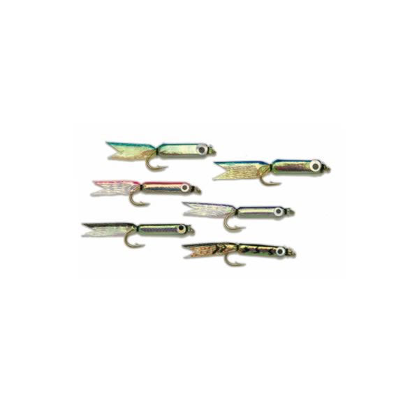 Silver-Minnow – 3 Stück – 4,5 cm – Beschwerter Mini-Köderfisch in versch. Farben