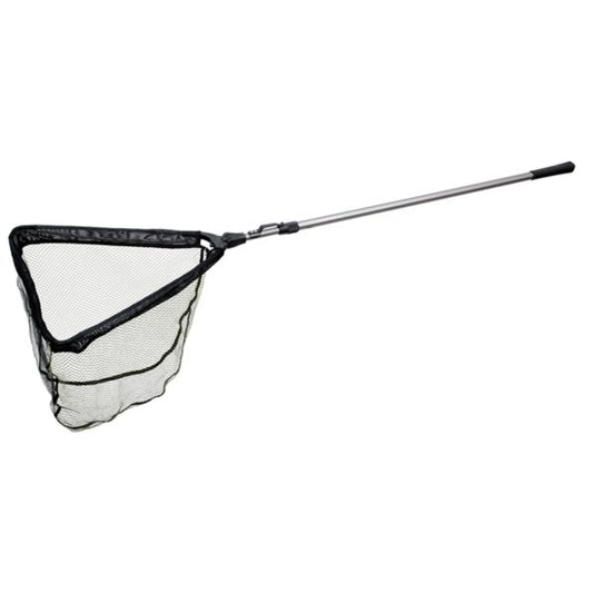 Klappkescher Black’n Green 2-teilig – 2,10 m teleskopierbar, Rahmen 50 x 45 cm, Mixmesh-Netz