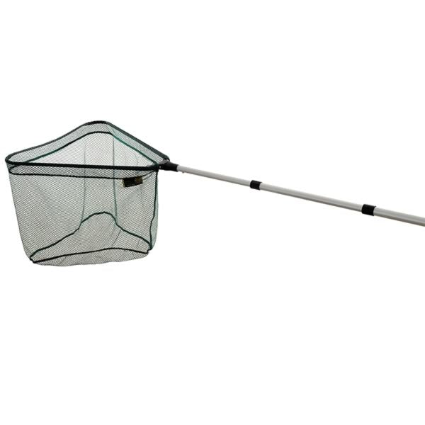 OCTAPlus Kescher Serie 2,20 m – 3-teilig, 48 x 48 cm Netz, 6 mm Wabenmasche, Twist’n Lock