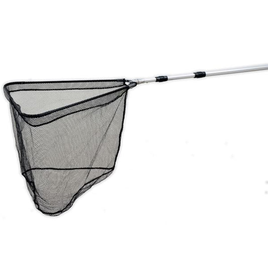 OCTAplus Klappkescher – 2 m oder 2,5 m Länge, gummierter Faltkescher mit 60×60 cm Bügel