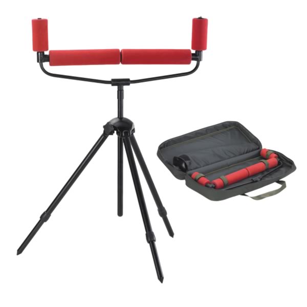 Teleskop-Rutenabroller aus Aluminium mit Tragetasche