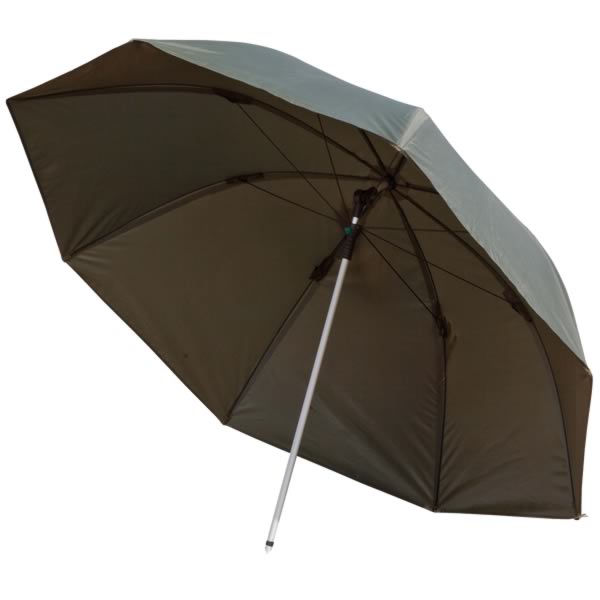 Anglerschirm 2,50 m – mit patentiertem Abknick-Gelenk & Power-Stretch-Material