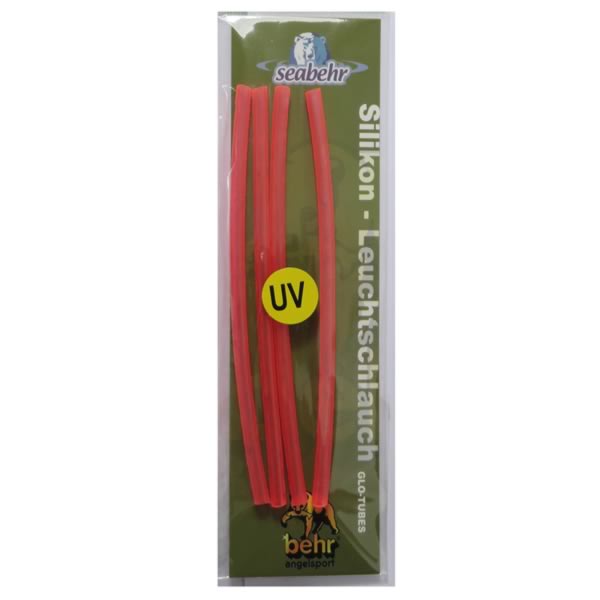 ilikon-Leuchtschlauch UV-aktiv – 4 Streifen à 15 cm, Ø 4 mm, in 5 Farben