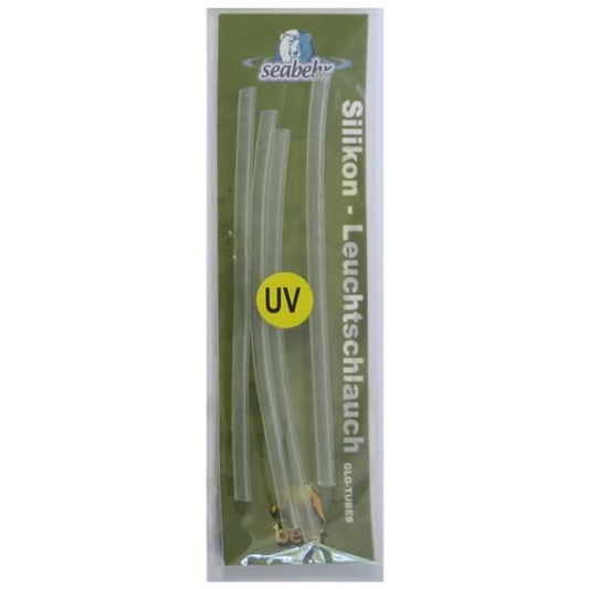ilikon-Leuchtschlauch UV-aktiv – 4 Streifen à 15 cm, Ø 4 mm, in 5 Farben