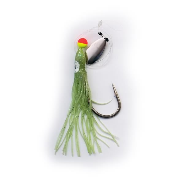 Power-Glo Naturködersystem stark – selbstleuchtend, 0,50 m, 1,00 mm, Hakengröße 14/0