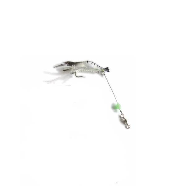 Natural-Shrimp Beifänger – 8 cm – UV-aktiv, für Süß- & Salzwasser