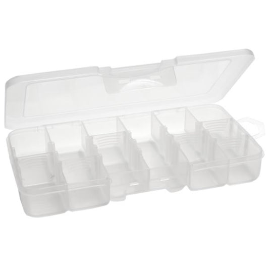 Zubehörbox mit variabler Einteilung – flexibel und praktisch 21 x 11 x 3,5 cm