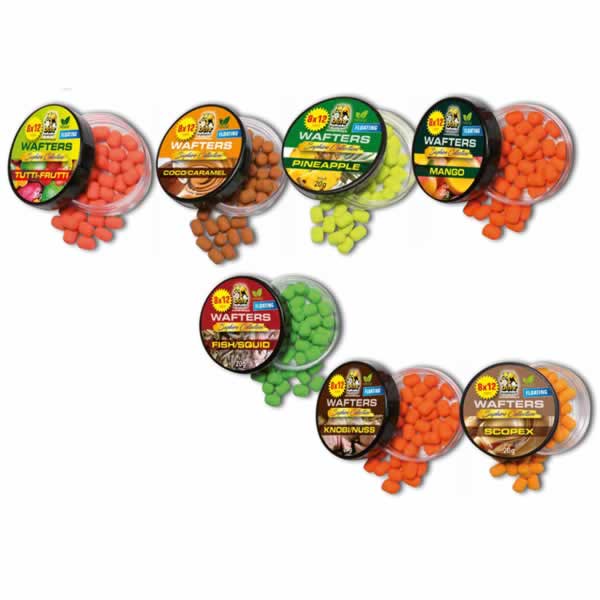 Wafters Mix – 4 Größen & 7 Sorten – neutrales Sinken & starke Aromen