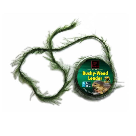 Bushy-Weed Leader – 3 m – Tarnvorfach für anspruchsvolle Gewässer