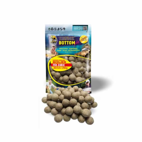 Mono-Color Boilies – 16 mm & 20 mm – Scopex-Krill, Fish-Garlic, Coco-Caramel & mehr