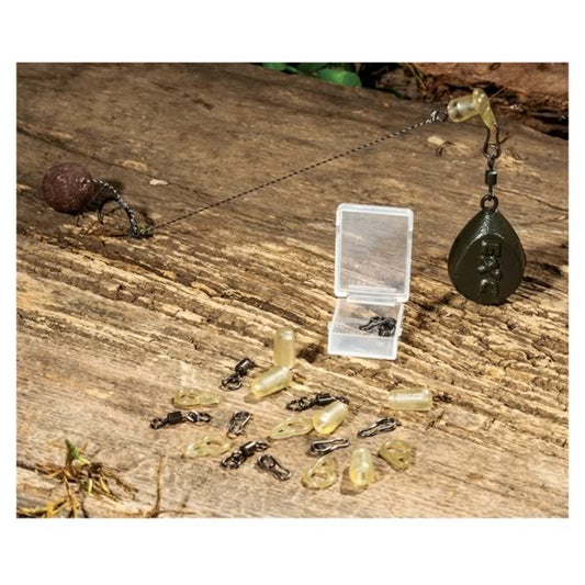 Fast Change mit Camo Tubing inkl. Knot Protector – 5 Sets