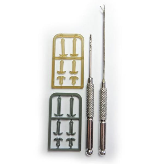 Boilie Extra Set – Kompaktes Zubehör für Boilie-Montagen