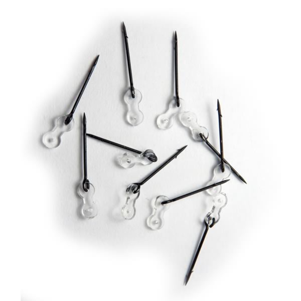 Boilie-Stifte mit Silikonringen – fertig montiert in drei Größen