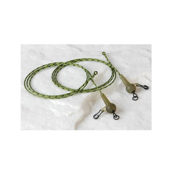 Lead Core Rig mit Safety-Sleeves – 60 cm, 2 Stück