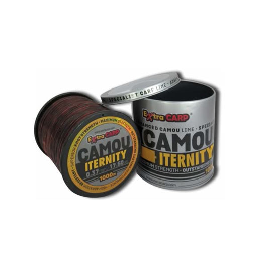 Iternity Karpfen Schnur – 1000 m, 0,28 mm, Camou