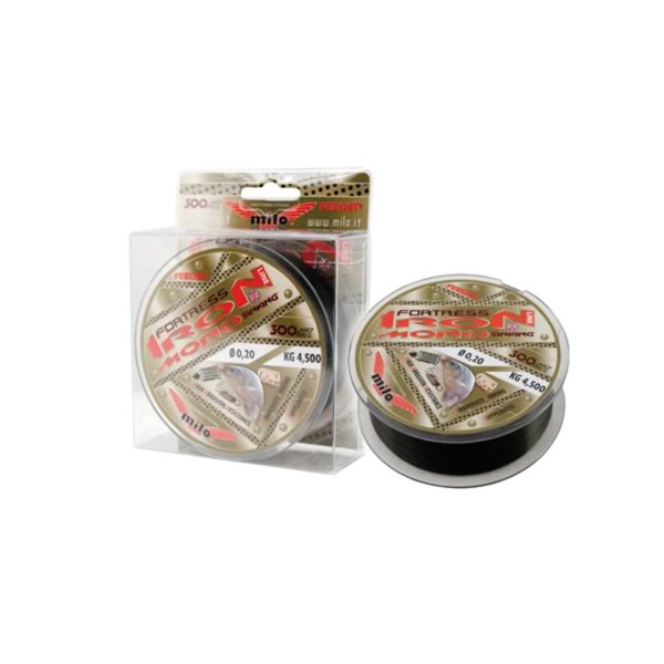 Milo Fortress Iron Mono – Hochwertige Feeder-Schnur (300 m)