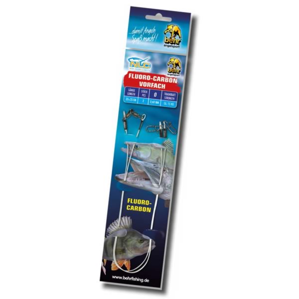 Fluoro-Carbon Vorfach – 30 cm & 35 cm