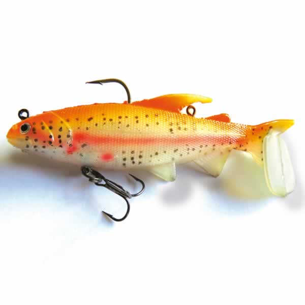 Trendex Rainbow – Fängiger Gummifisch für Hecht, Zander & Barsch!