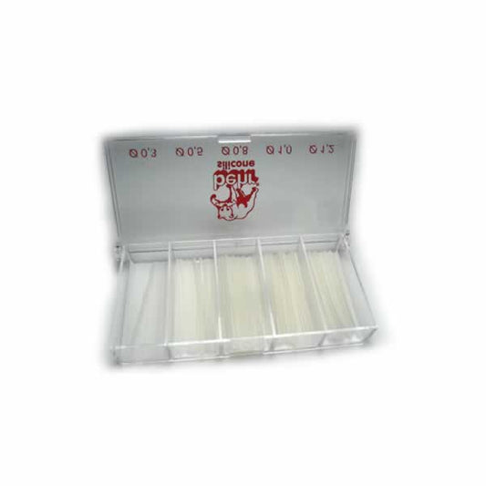 Silikonschlauch Geschnitten – Praktische Box für vielseitige Anwendungen