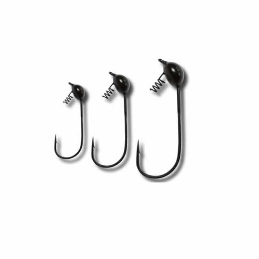 Tungsten Jighaken mit Spirale – Perfekte Köderfixierung für Raubfischangler