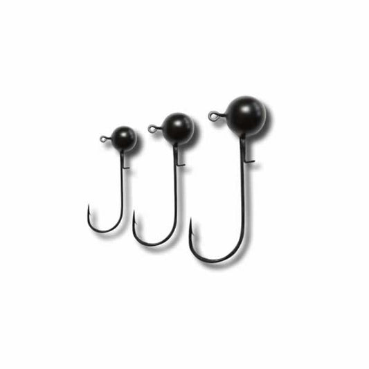 Trendex Tungsten Jighaken – Schwarz, für optimales Jiggen