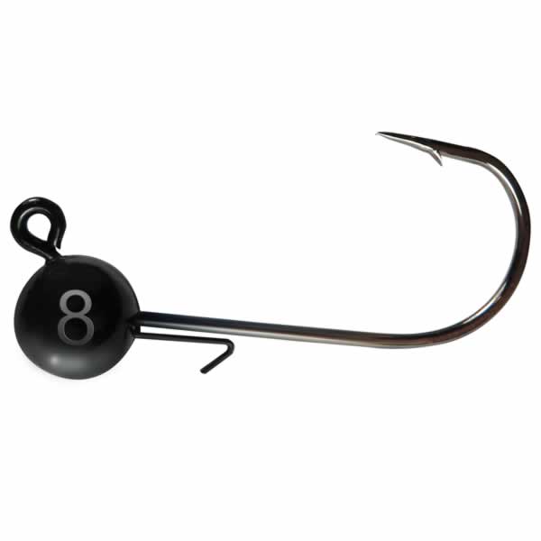 Rundkopf-Jighaken – Präzision und Halt für Gummiköder