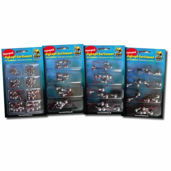 Jigkopf-Sortimente für jede Angelsituation