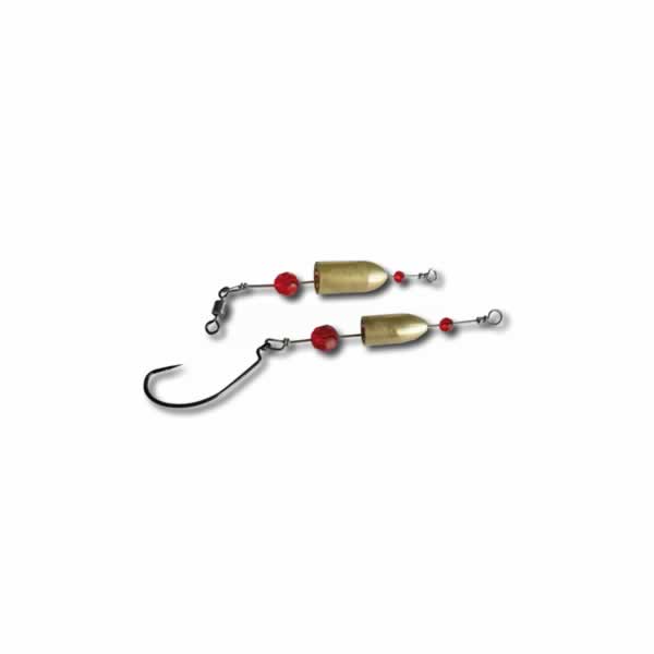 Carolina/ Texas Rig – Tungsten, Kupfer oder Blei Nein, Kupfer, 10gr