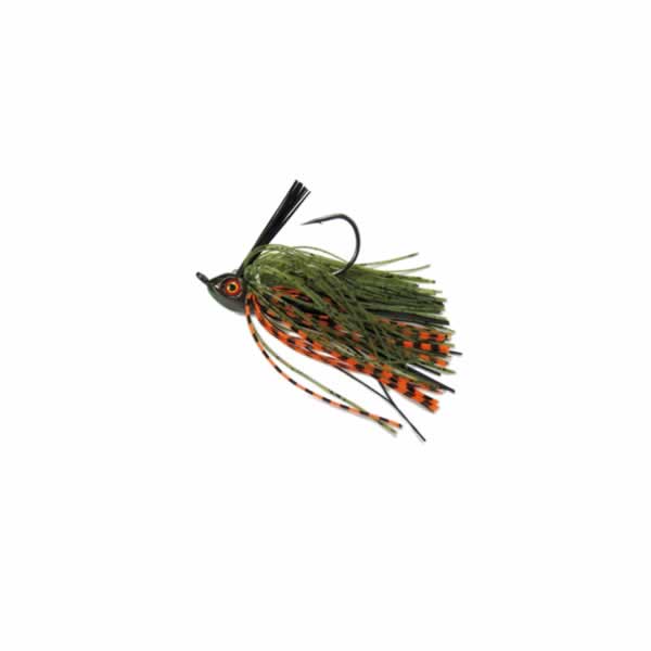 Vedado Weedless-Jighead – Der hängersichere Jighead für anspruchsvolle Gewässer Oliv-Orange