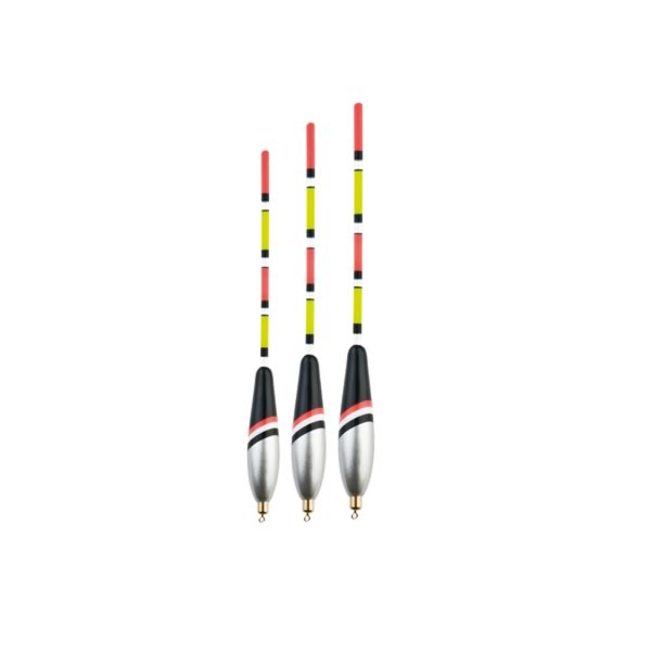 Vorbebleite Allroundpose mit Multicolor-Antenne – Tragkraft 2+2 g bis 8+2 g